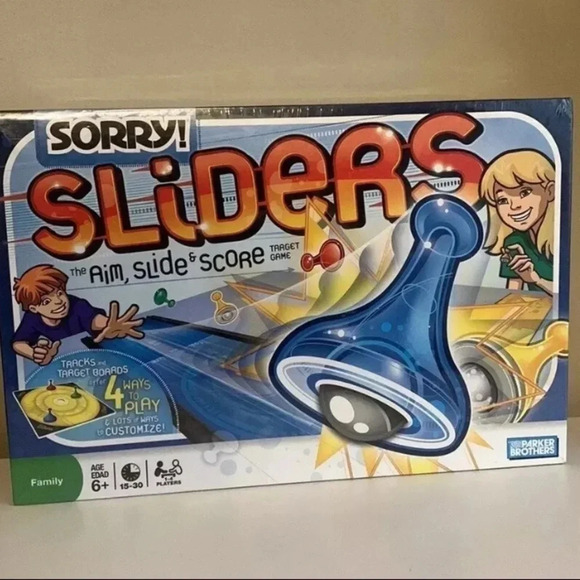 Sorry Sliders Board Game Parker Brothers Hasbro 2008 Family New!